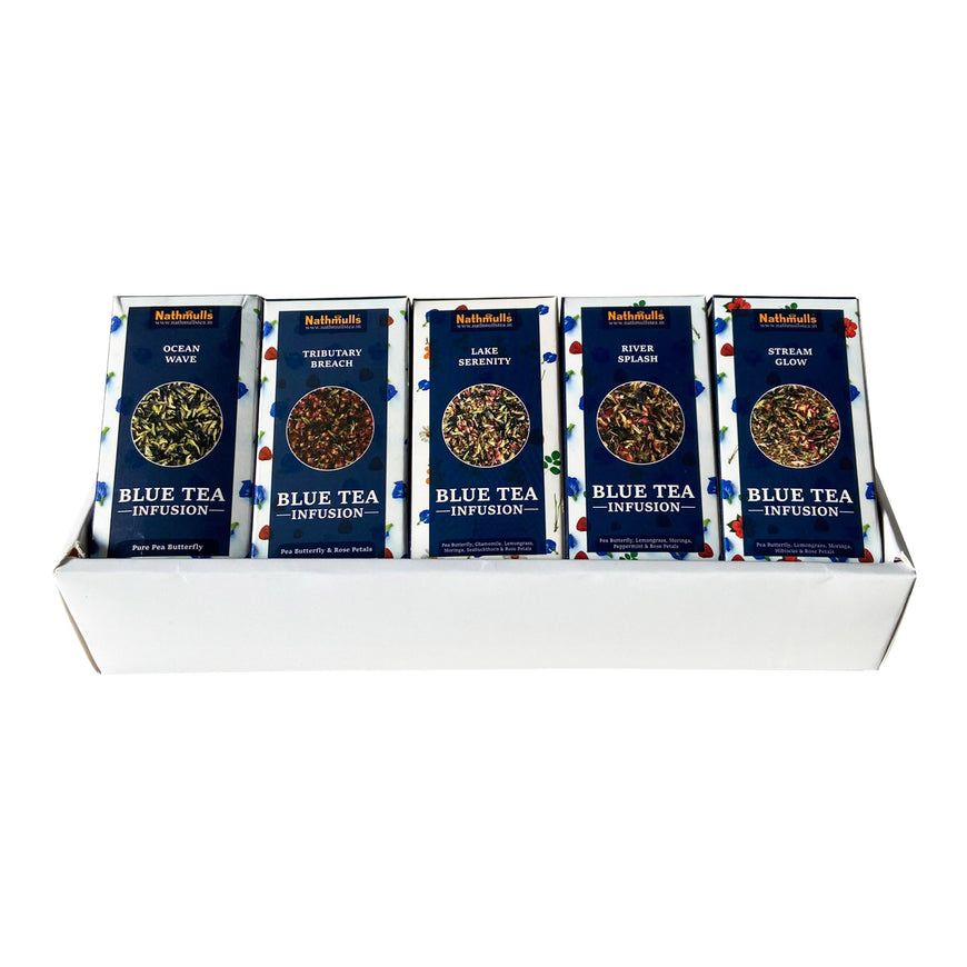 Blue Pentacle Selection of Five Enticing Blue Teas