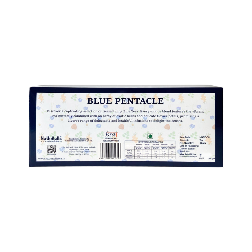 Blue Pentacle Selection of Five Enticing Blue Teas