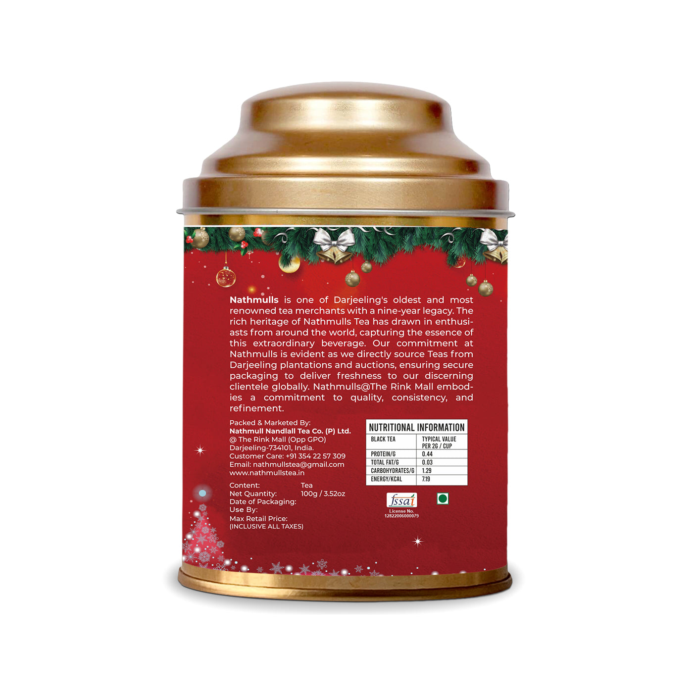 Christmas Special Summer Darjeeling Black Tea